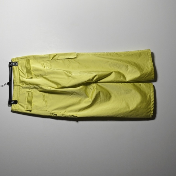 EDIKTED Flourescent Yellow Wide Leg Cargo Pants Size Medium - Picture 11 of 16